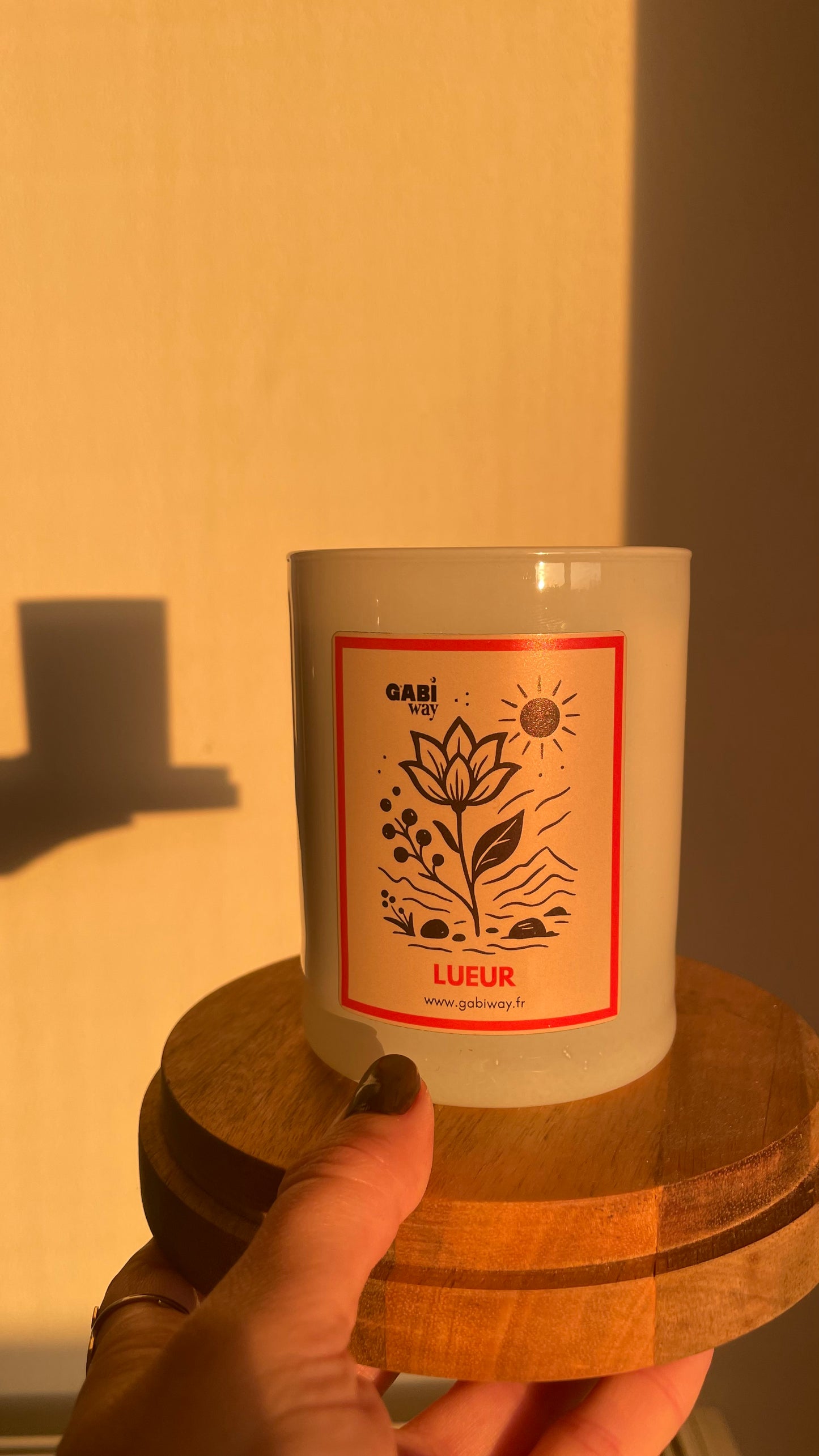 LUEUR – Bougie Énergétique Clarté