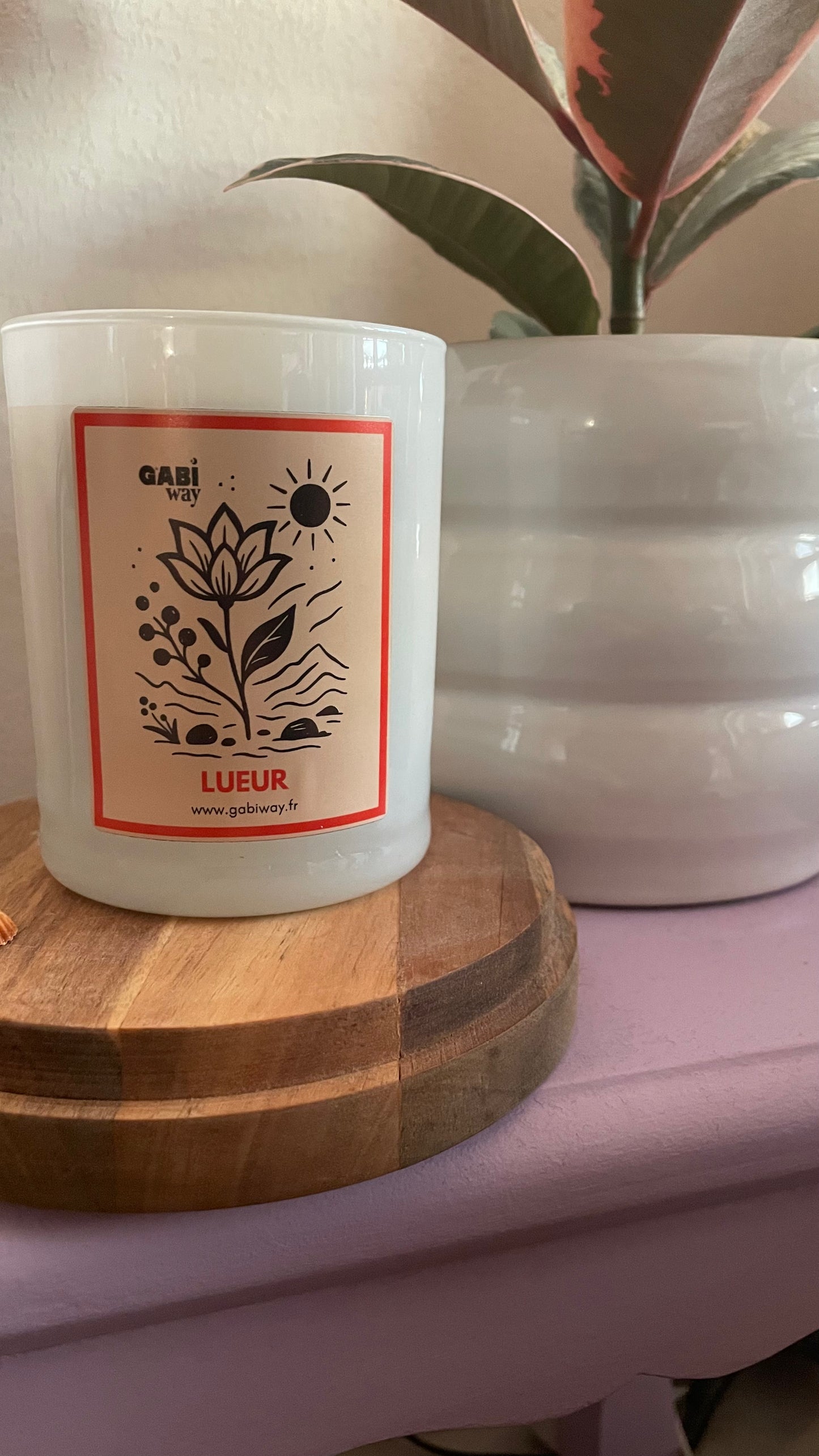 LUEUR – Bougie Énergétique Clarté