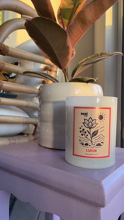 LUEUR – Bougie Énergétique Clarté